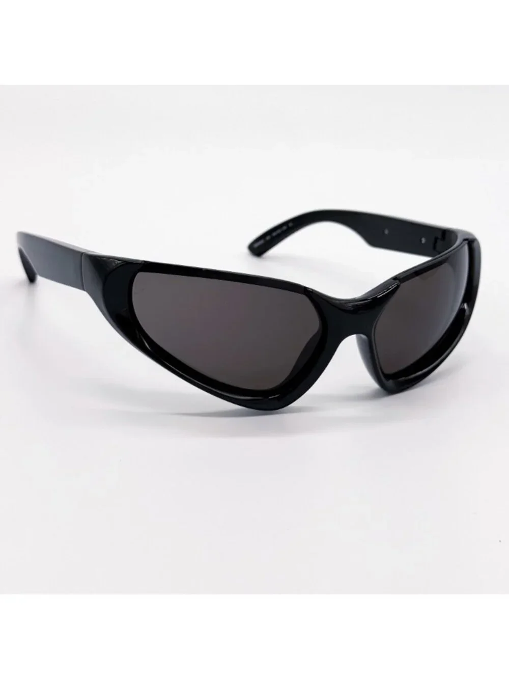 NEW BALENCIAGA BB0202S 001 SUNGLASSES BLACK OVERSIZED WOMEN EYEWEAR BALENCIAGA - Picture 6 of 12